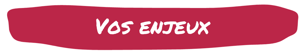 Vos enjeux