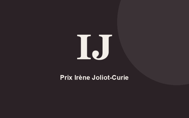 Prix Irène Joliot-Curie